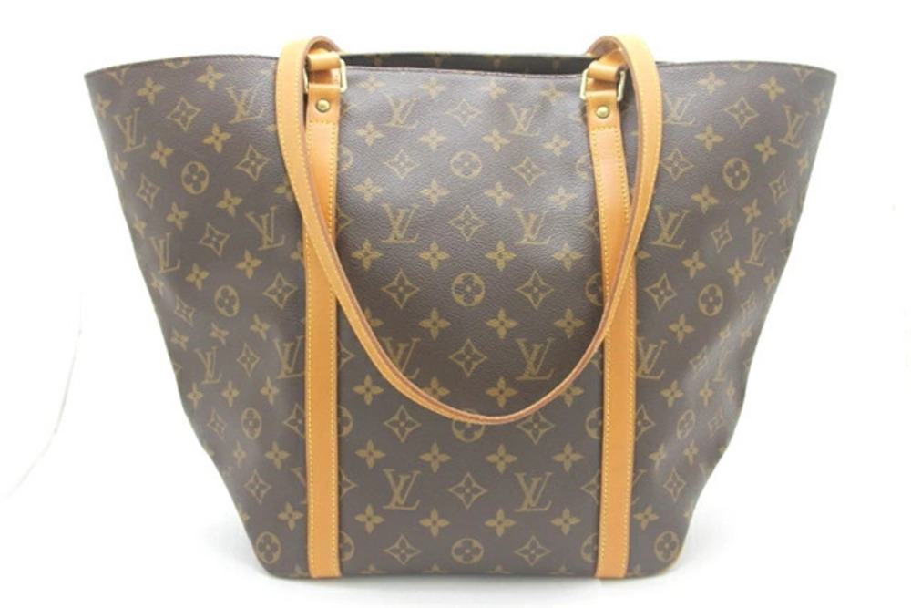 LOUIS VUITTON Shopping Bag Shoulder Monogram